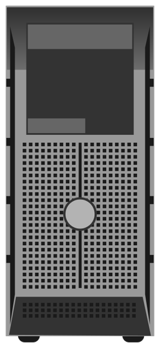 PowerEdge T300-Tower-Server-Vektor-illustration