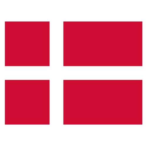 덴마크 국기 벡터