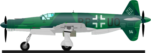 Militärisches Flugzeug Dornier