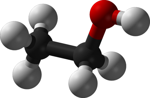 Etanol molekul