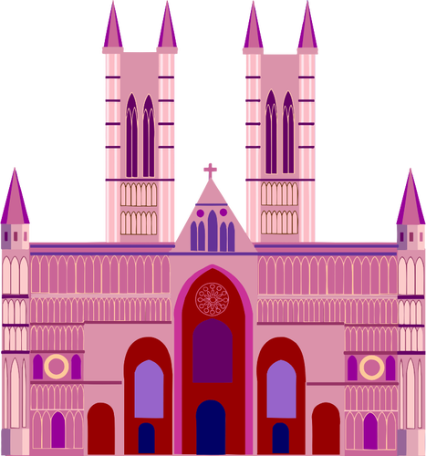 粉红色的教堂