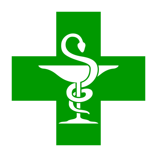 Pharmacie sign vector image