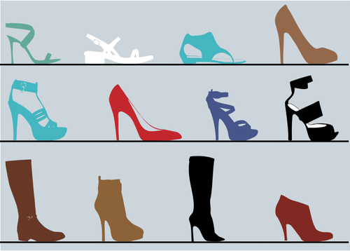 女性のための靴