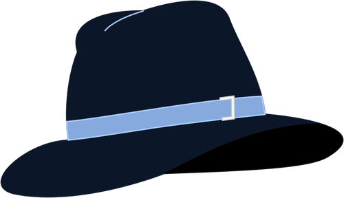 Fedora topi vektor ilustrasi