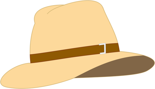 Fedora टोपी वेक्टर छवि