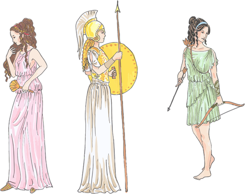 Kvinnliga mytologiska figurer