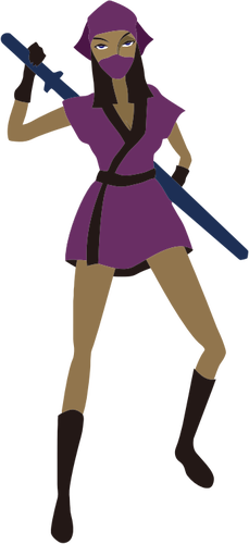 Wanita Ninja prajurit