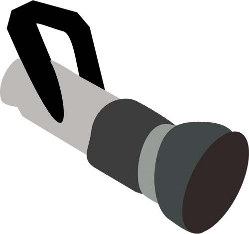 Vektor ilustrasi genggam Nozzle selang kebakaran