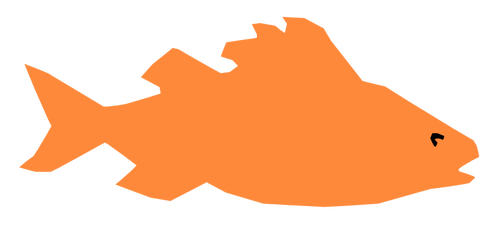 Оранжевая рыба изображение