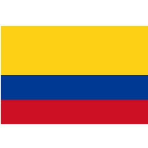 Flaga Kolumbii wektor
