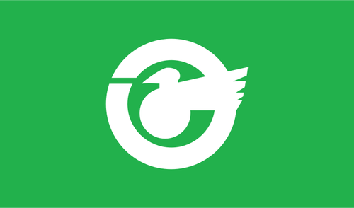 Flagge des ehemaligen Meiho, Gifu