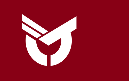 Flag of Ishiakwa, Fukushima