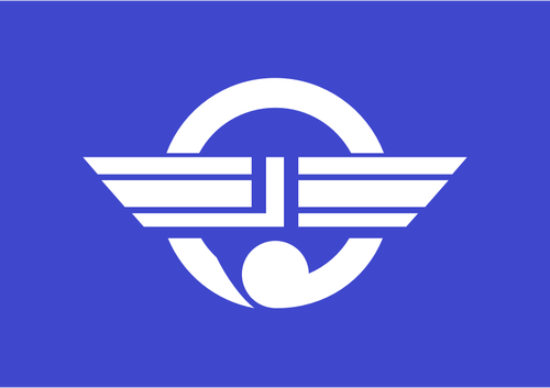Bandeira de Mishima, Ehime