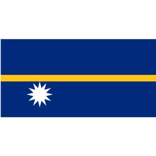 Nauru Cumhuriyeti bayrağı