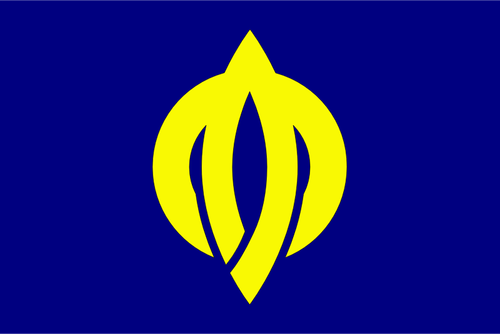 Oda, Fukui flagg