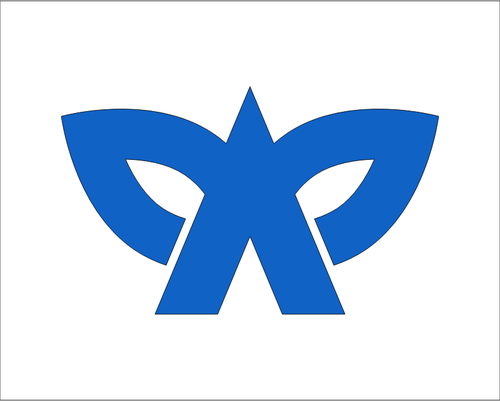 Bandera de Okagaki, Fukuoka