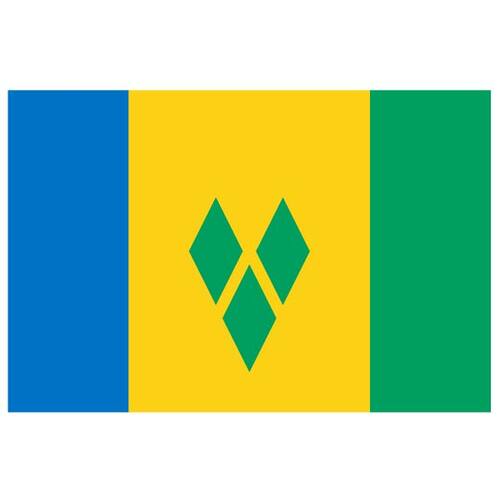 Flagge von Saint Vincent und die Grenadinen