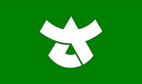 Flaga Sasaguri, Fukuoka
