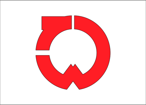 Flag of Tenei, Fukushima