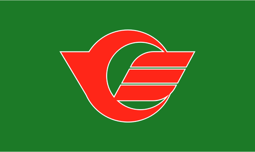 Flagge von Umi, Fukuoka