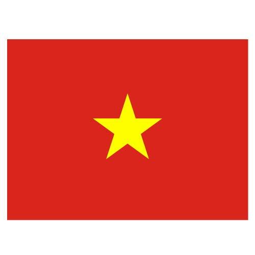 Vecteur du pavillon vietnamien