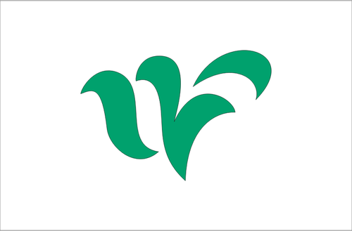 Flagge von Wakasa, Fukui