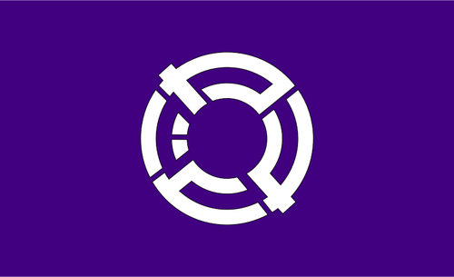 Flagge von Yanaizu, Fukushima
