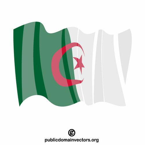 अल्जीरिया गणराज्य का ध्वज