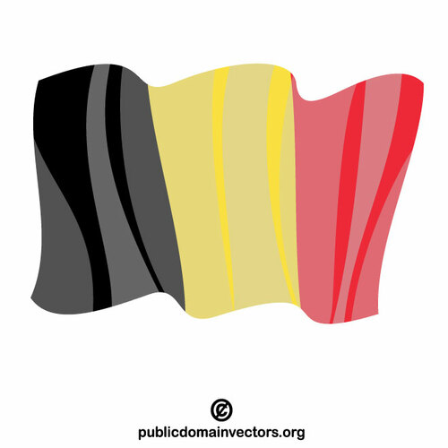 Flagge Belgiens