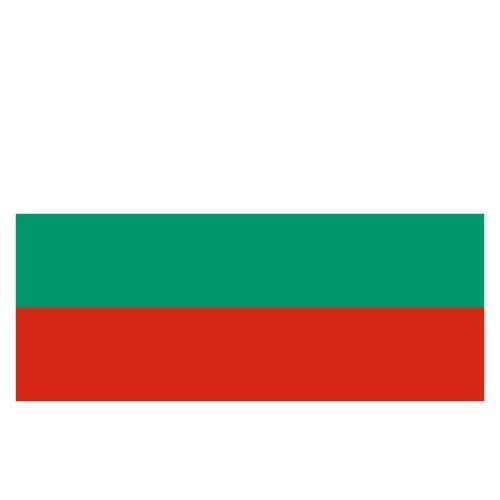 Vektor Flagge Bulgariens