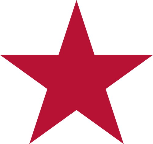 Flagge von California - Star