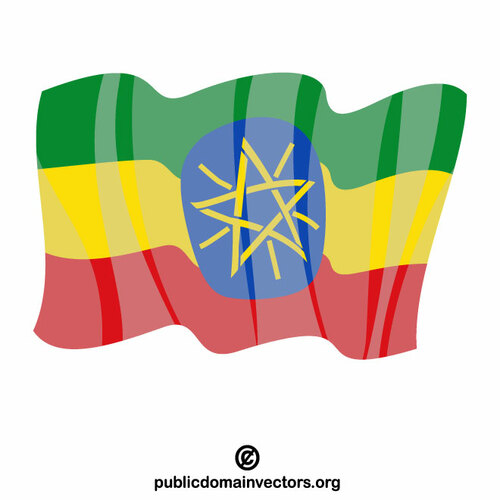 Vlajka Etiopie