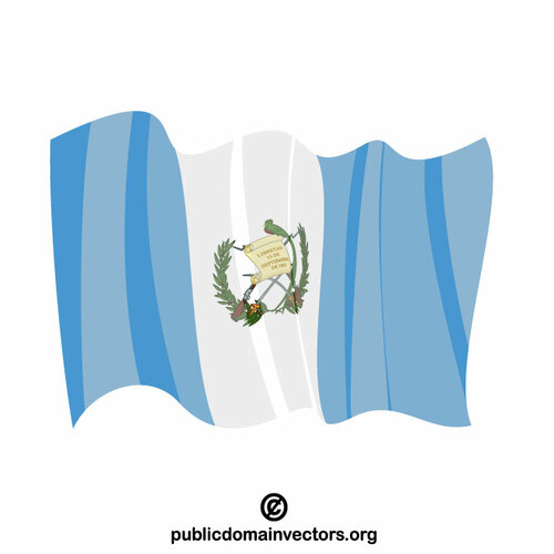 Guatemala ulusal bayrağı
