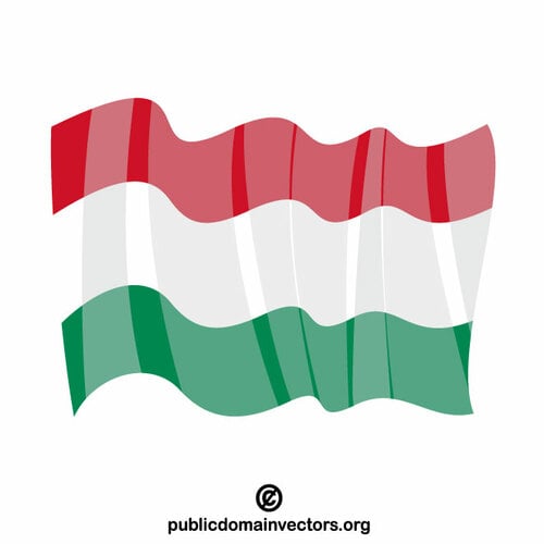 Ungerns nationella flagga