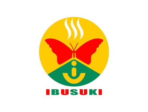 Ibusuki, कागोशिमा का ध्वज