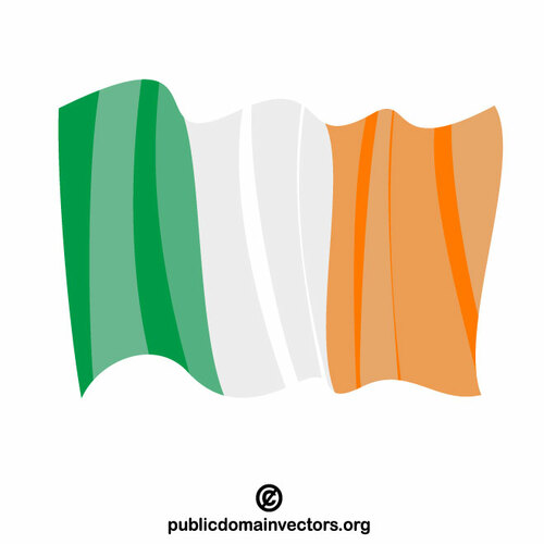 Irlands nationella flagga