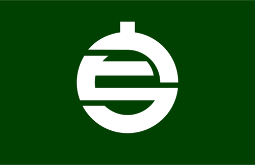 Bandeira de Kamiura, Ehime