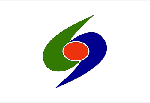Vlajka Kumakogen, Ehime
