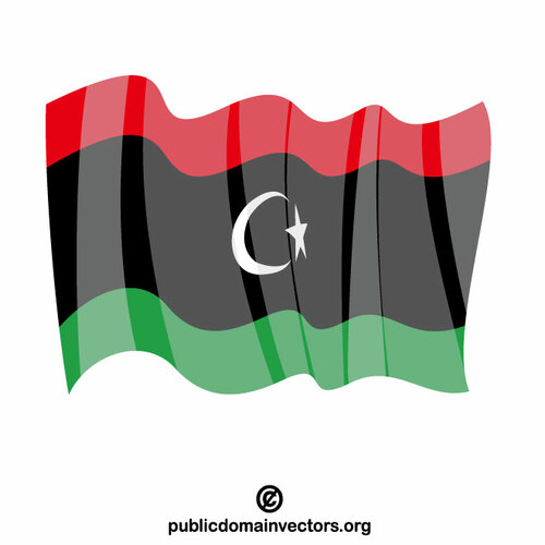 العلم الوطني الليبي