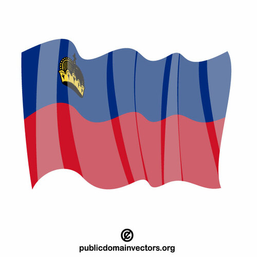 Liechtensteinin kansallinen lippu