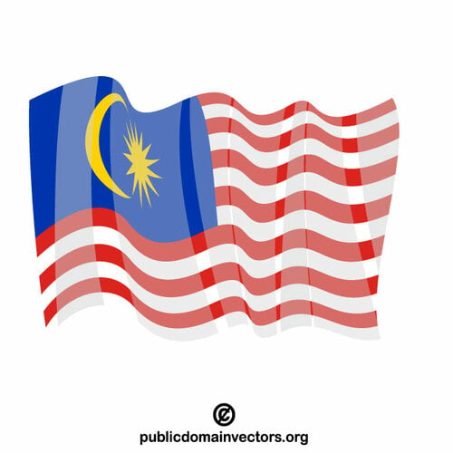 Malaysia nasjonale flagg