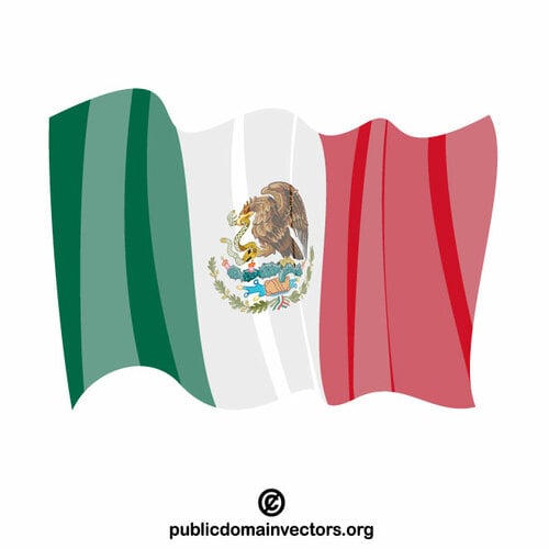 Nationalflagge der Vereinigten Mexikanischen Staaten