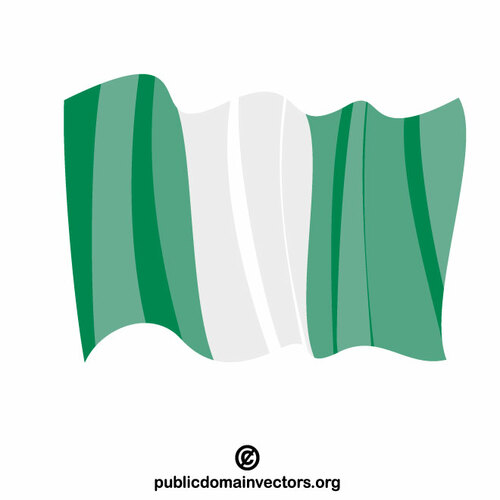 Nigeria nasjonale flagg