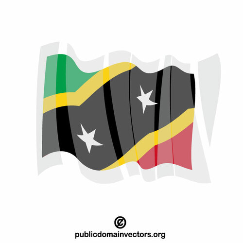 Bandiera di Saint Kitts e Nevis
