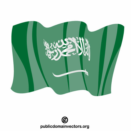 Bandera del Reino de Arabia Saudita