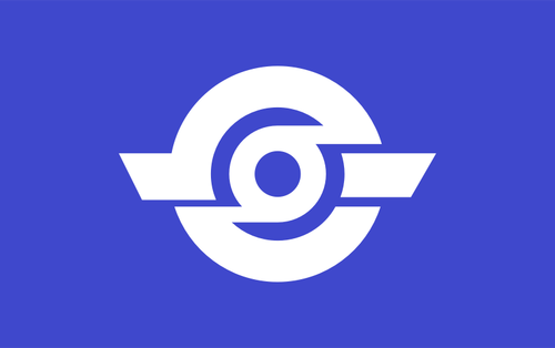 Tamatsukuri, Ibaraki का ध्वज