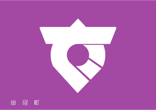 Tanuma, Tochigi का ध्वज