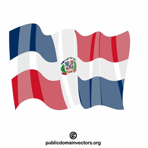 Drapeau de la République dominicaine