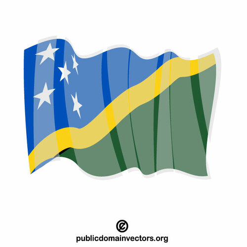 सोलोमन द्वीप का ध्वज