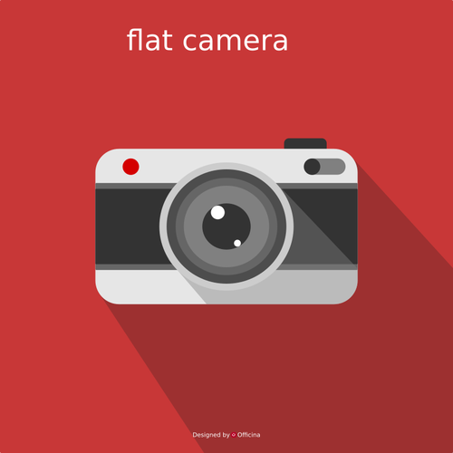 Flat kamera